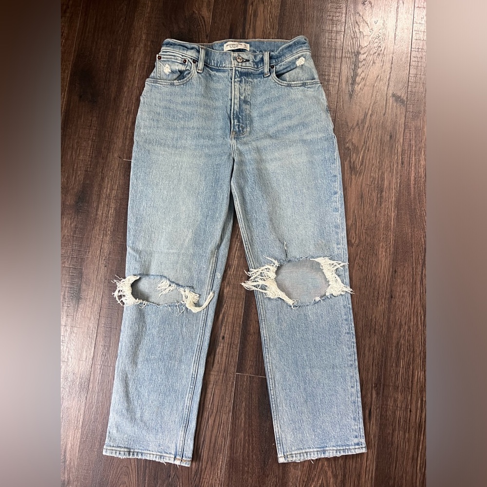 Abercrombie & Fitch 90’s Straight Ultra High Rise - Curve Love - 27/4S